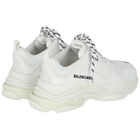 حذاء رياضى تريبل اس باللون الابيض, 1, hi-res