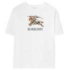 Boys White EKD Logo T-Shirt, 1, hi-res