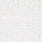 بطانيه رقيقه باللون الابيض والوردى ( 80 سم ), 1, hi-res