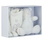 Baby White Bib Gift Set, 1, hi-res