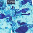 Boys Blue Coral Reef Swim Shorts, 1, hi-res