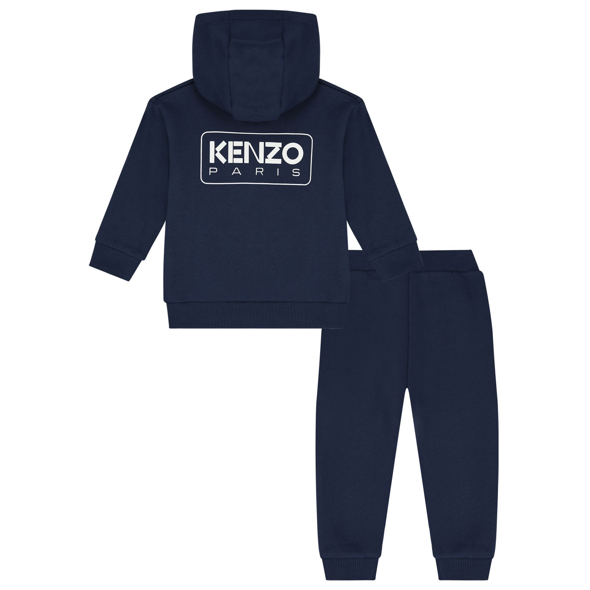 KENZO KIDS Younger Boys Navy Blue Logo Tracksuit Junior Couture UAE
