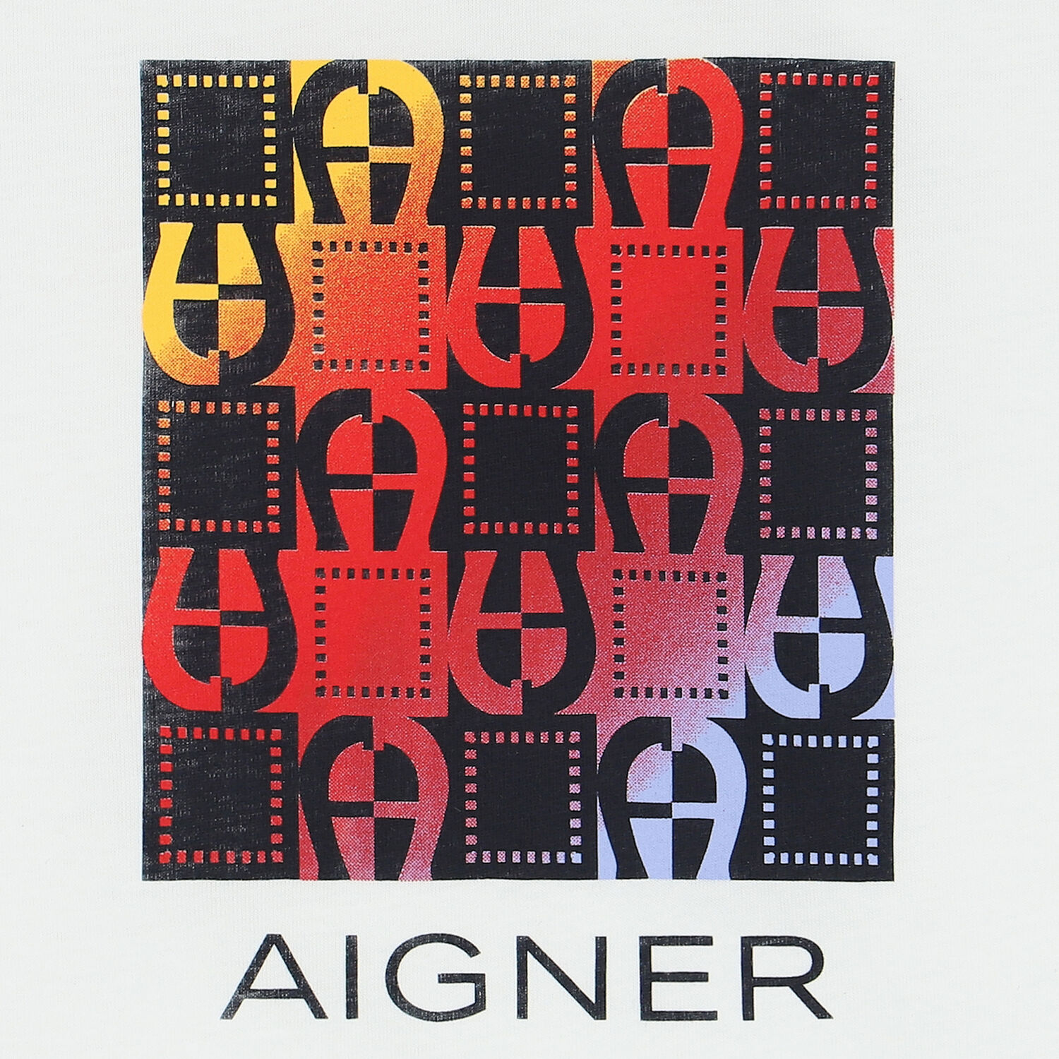 تيشيرت بالشعار باللون الأبيض للأولاد, 1, hi-res