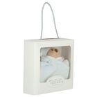 Baby Boys Blue Teddy Bear Doudou Comforter, 1, hi-res
