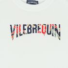 Boys White Logo T-Shirt, 1, hi-res