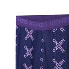 Girls Purple Logo Leggings, 1, hi-res