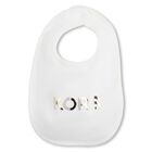 Baby Girls Ivory & Gold Logo Babygrow Gift Set, 1, hi-res