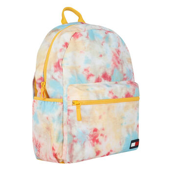 Multi-Colored Tie Dye Logo Backpack