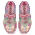 Girls Multi-Coloured Logo Shoes, 1, hi-res