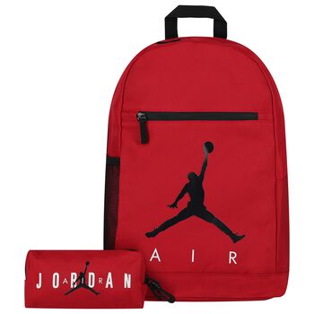 Red & Black Jordan Logo Backpack