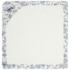 Ivory & Navy Blue Toile De Jouy Hooded Towel, 1, hi-res