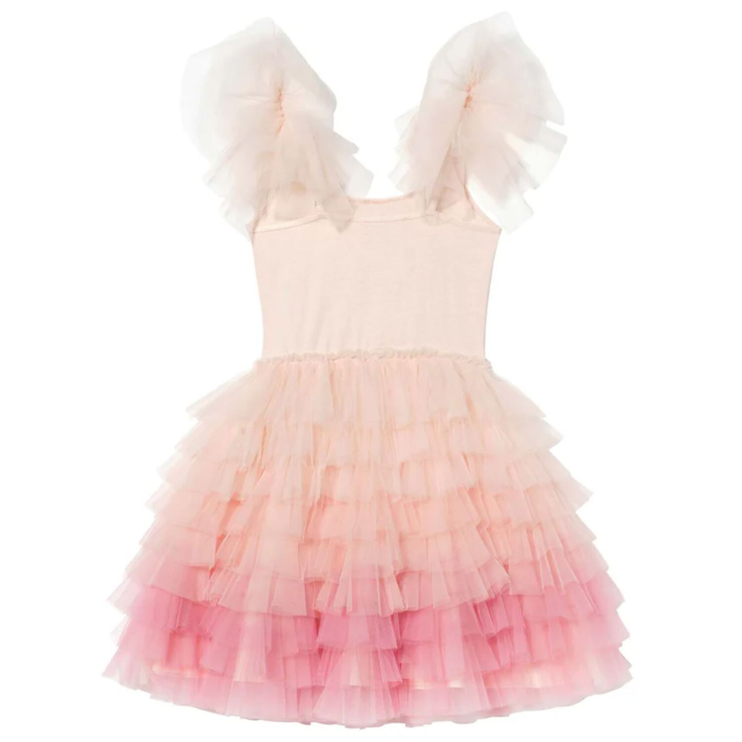 Girls Coral Embellished Tutu Dress, 1, hi-res