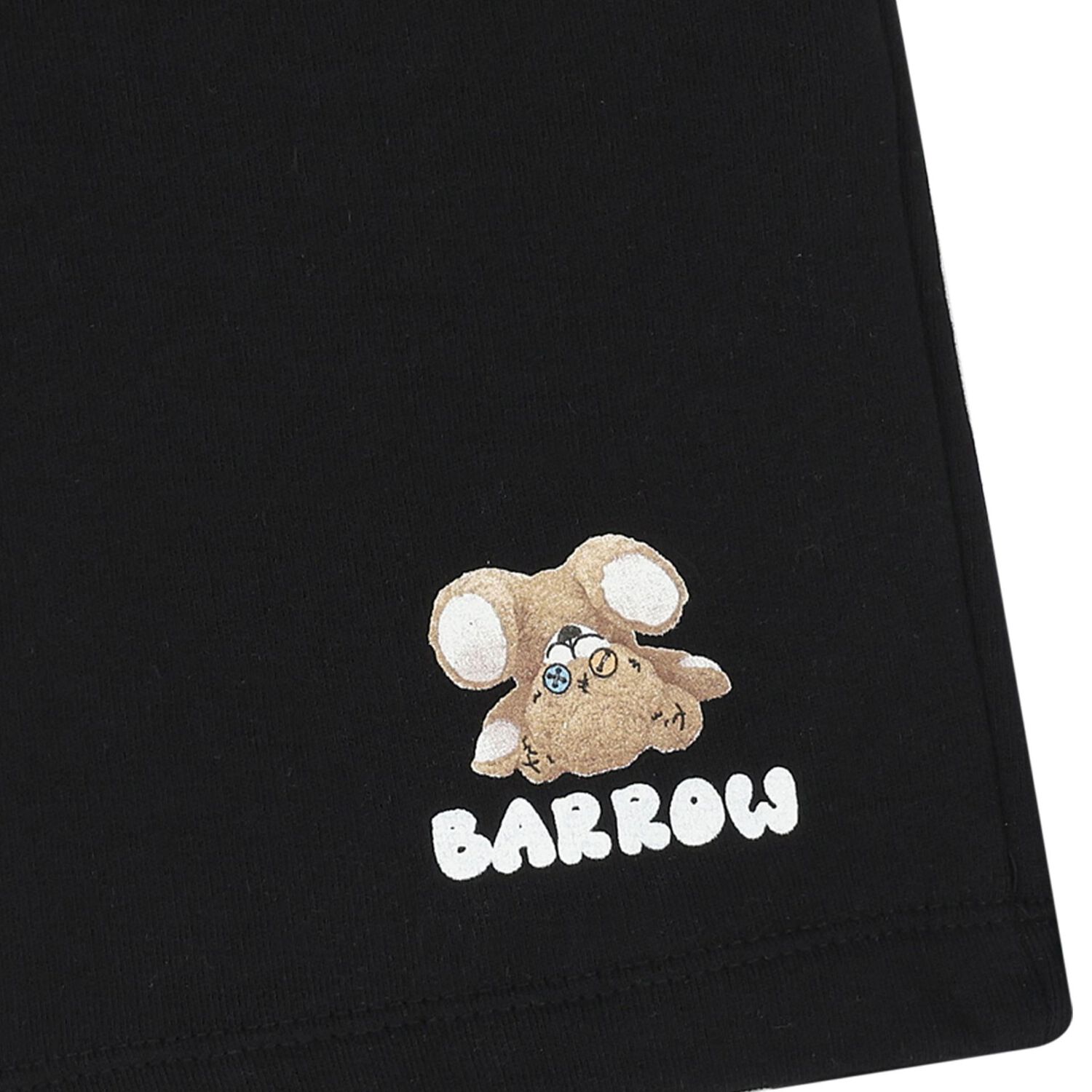 Boys Black Logo Shorts, 1, hi-res image number null