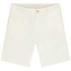 Boys Beige & Ivory Shorts Set, 2, hi-res