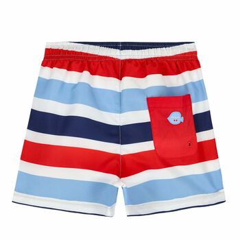 Boys Multi-Colored Swim Shorts