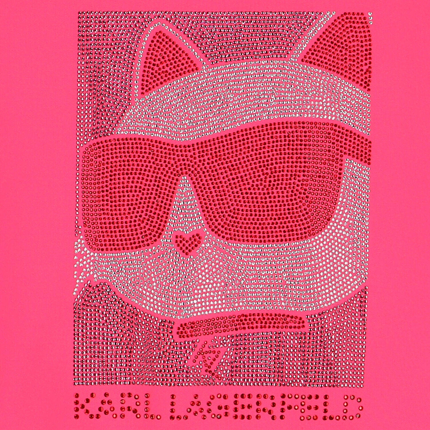 Girls Pink Choupette Logo Sweatshirt, 1, hi-res