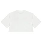 تيشيرت بنات بالشعارباللون الابيض , 2, hi-res