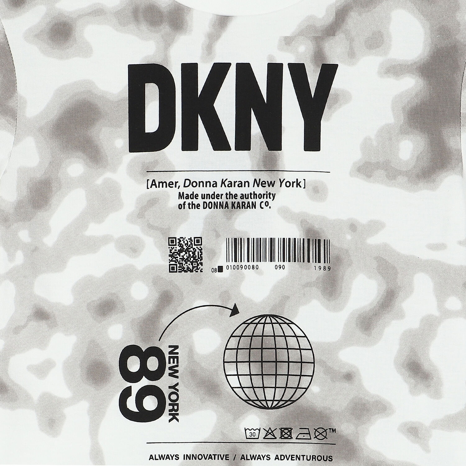 تيشيرت بالشعار باللون الابيض و الرمادي للاولاد , 1, hi-res