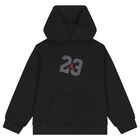 Boys Black Jordan Hooded Top, 1, hi-res