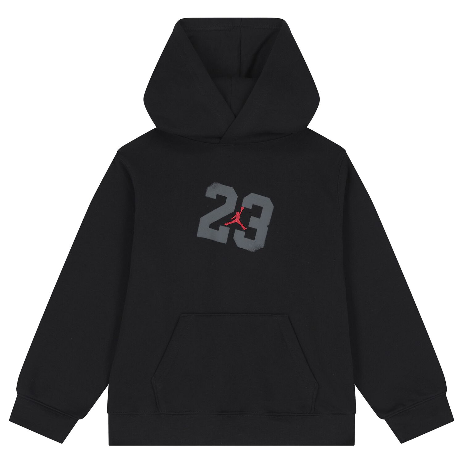 Boys Black Jordan Hooded Top, 1, hi-res