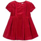 Girls Red Sparkle Dress, 1, hi-res