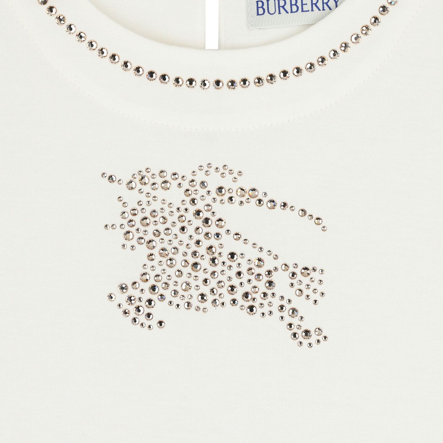 فستان فروسية باللون العاجي للبنات , 1, hi-res