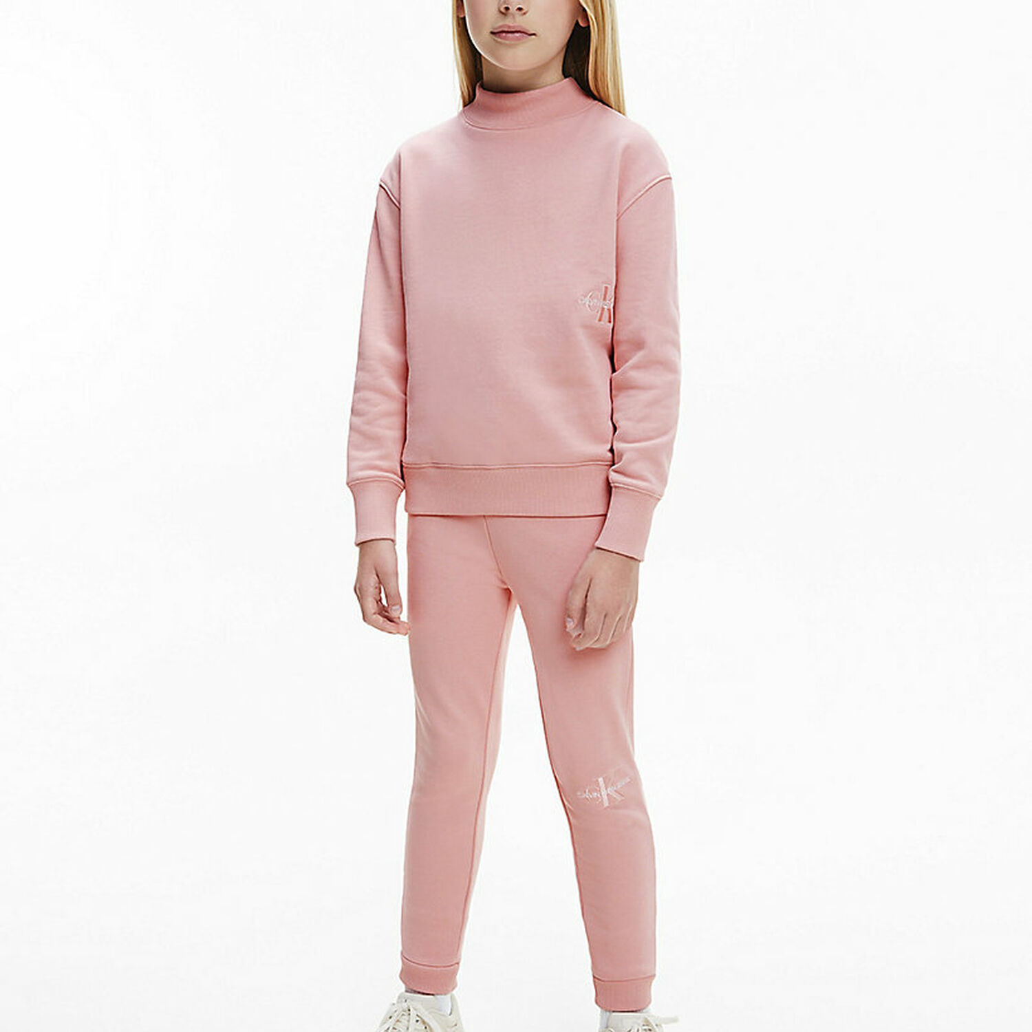 Girls Pink Logo Joggers, 1, hi-res image number null