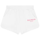 شورتات بنات  باللون الابيض و الوردي , 1, hi-res