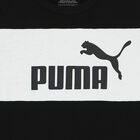 تيشيرت بالشعار باللون الأبيض والأسود للأولاد, 1, hi-res