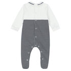 افرول مخطط باللون الأبيض والكحلي للأولاد, 1, hi-res