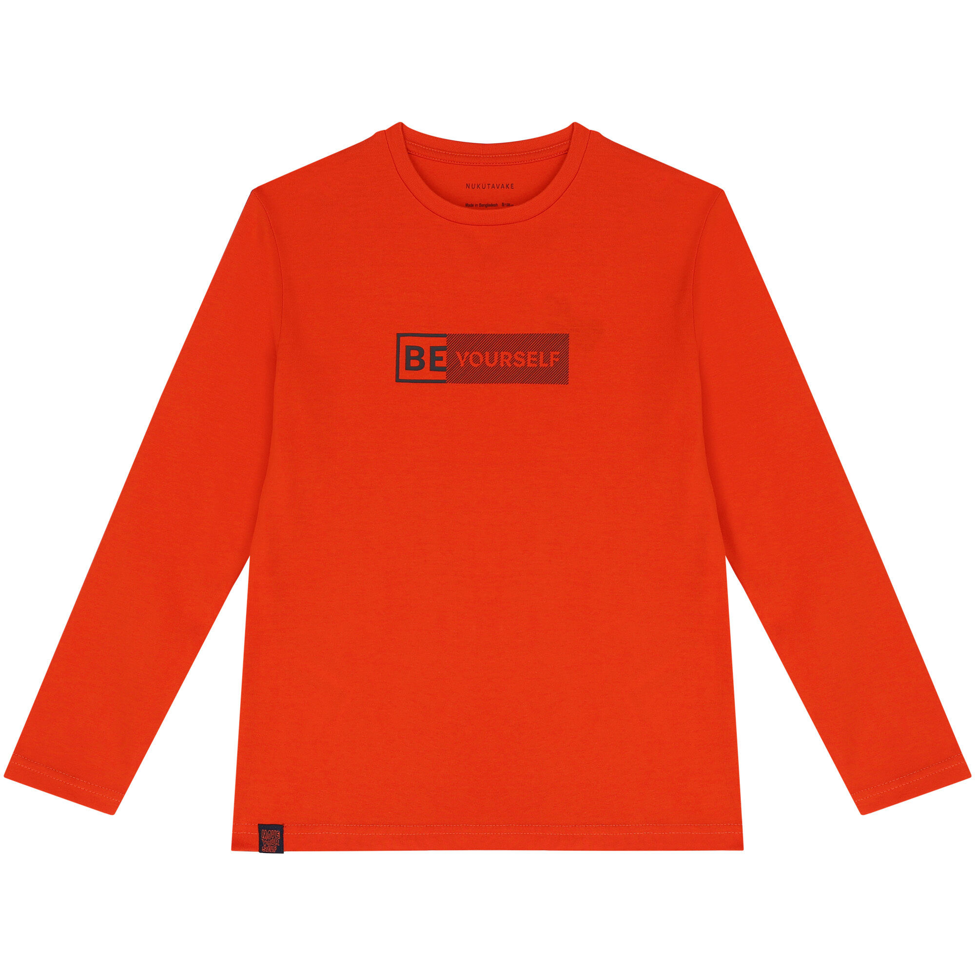 Orange t shirt full sleeve clearance