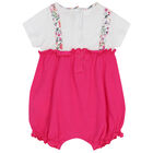 رومبير بنات باللون الابيض والزهرى, 1, hi-res