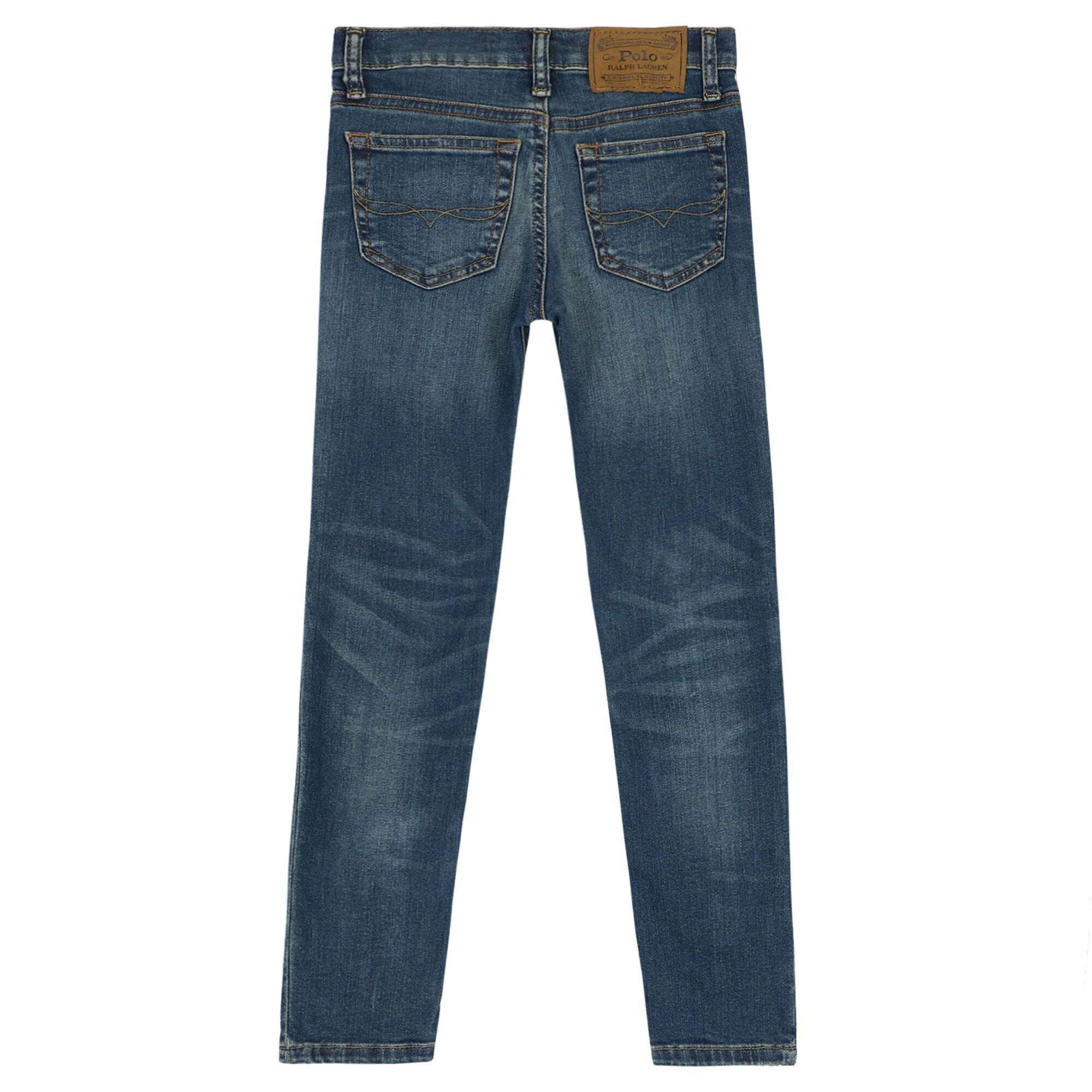Ralph Lauren Boys Blue Denim Jeans Junior Couture UAE