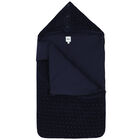 Navy Blue Logo Baby Nest, 1, hi-res