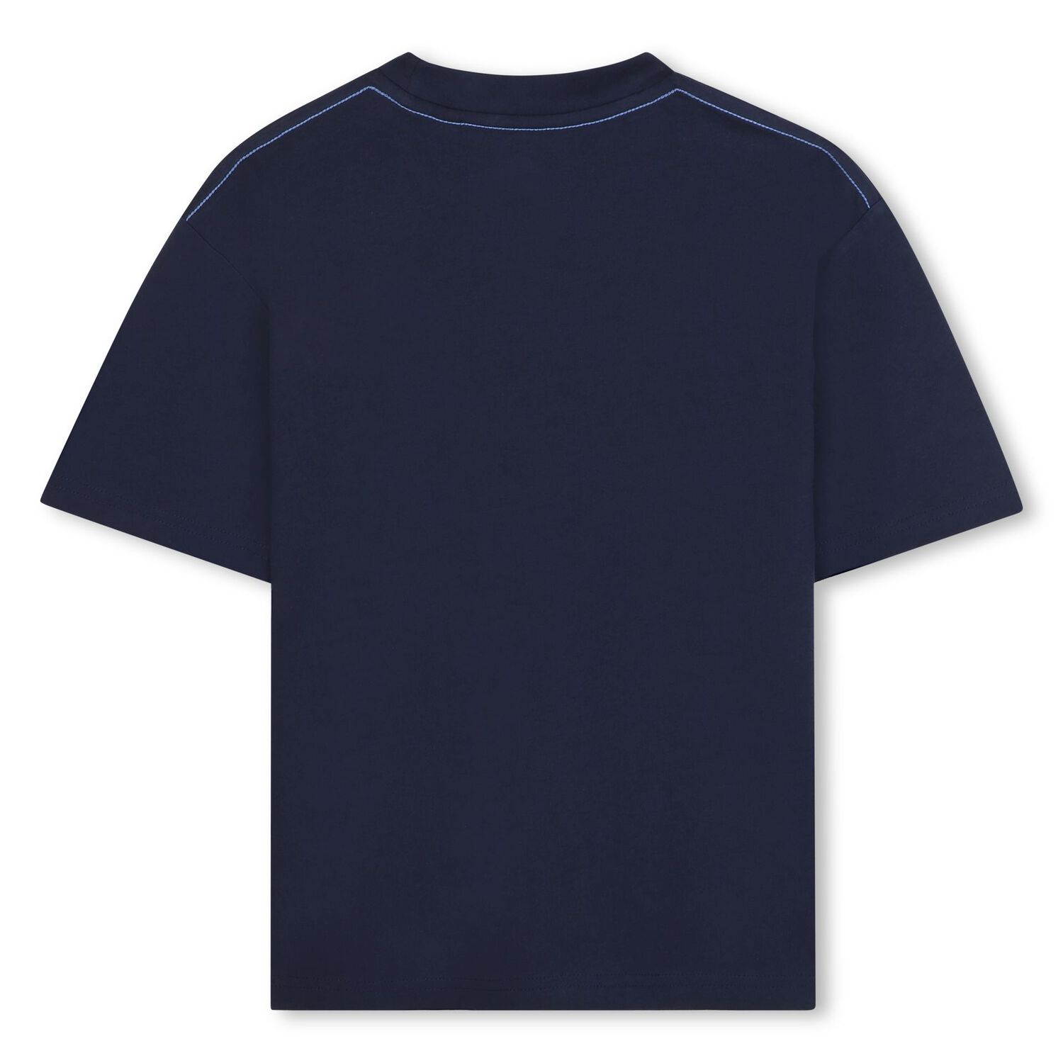 Boys Navy Blue Logo T-Shirt, 2, hi-res image number null