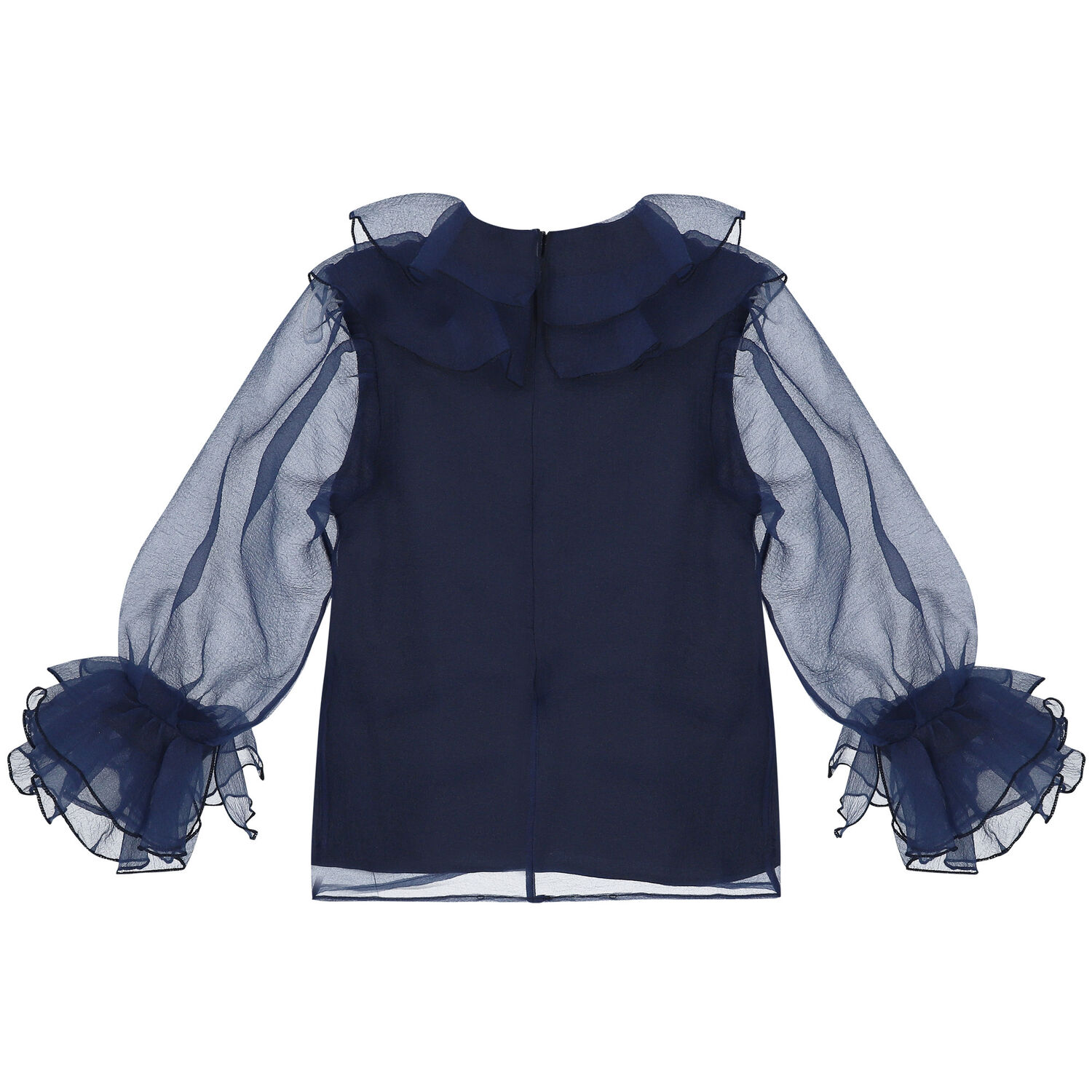 طقم تنورة باللون الكحلي والأخضر, 1, hi-res