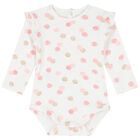 طقم بنات أفرول باللون الزهري (3 قطع), 1, hi-res