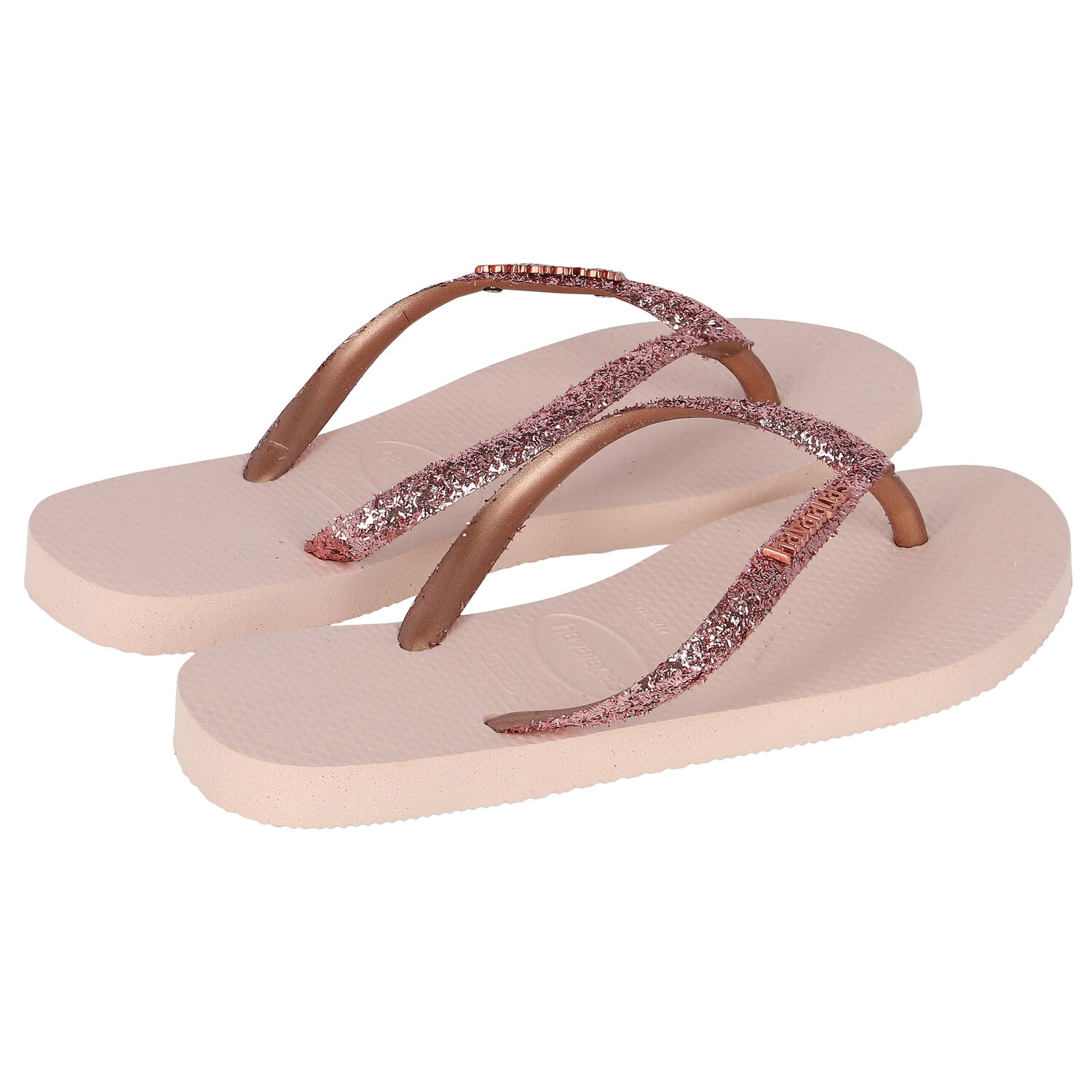 Girls Pink Logo Flip Flops, 1, hi-res image number null