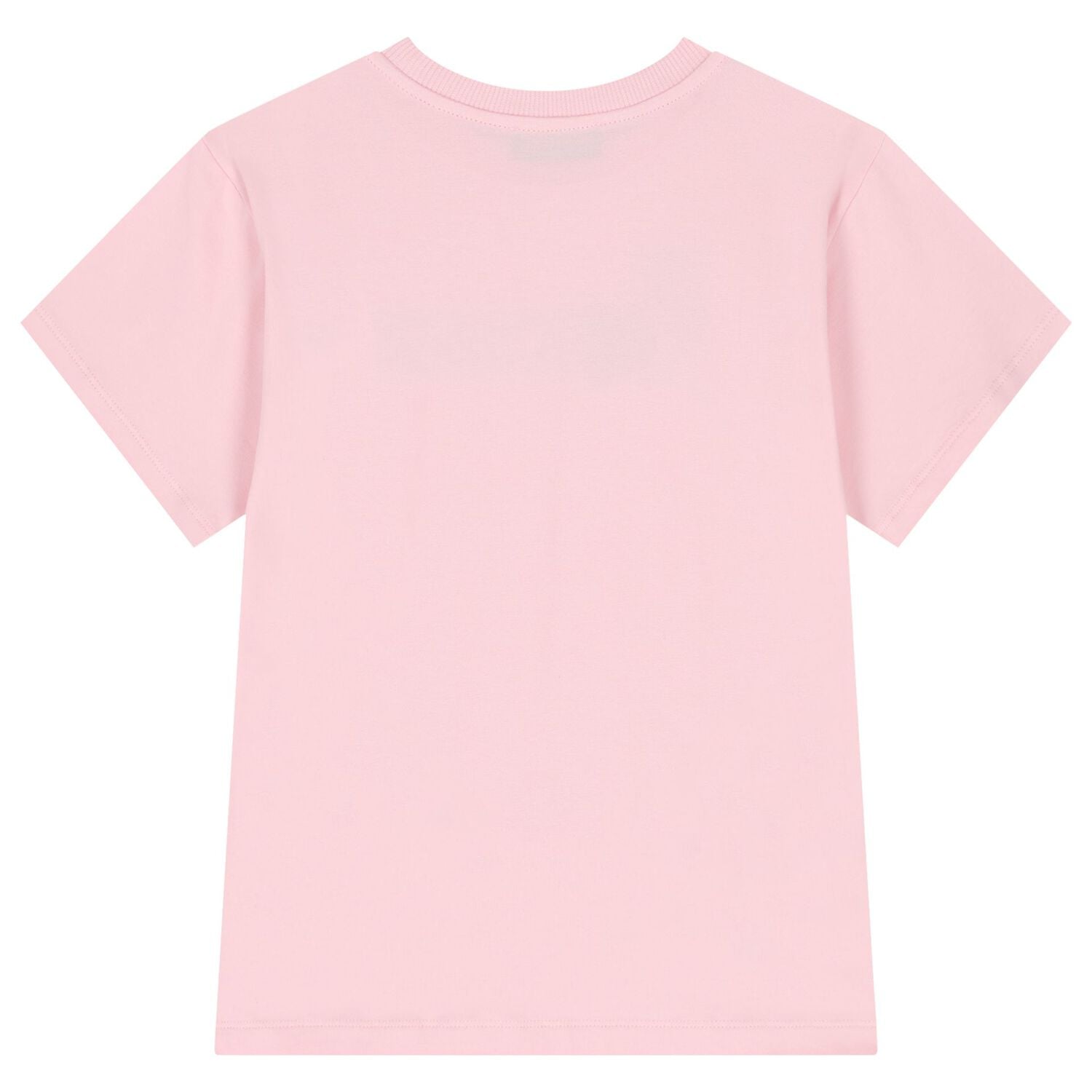 Girls Pink Teddy Bear Logo T-Shirt, 3, hi-res