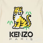 توب باكمام طويلة بالشعار باللون العاجي, 1, hi-res