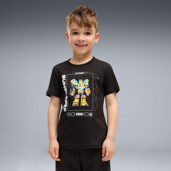 Boys Black Bumblebee Transformers T-Shirt