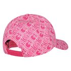 Girls Pink Logo Cap, 1, hi-res