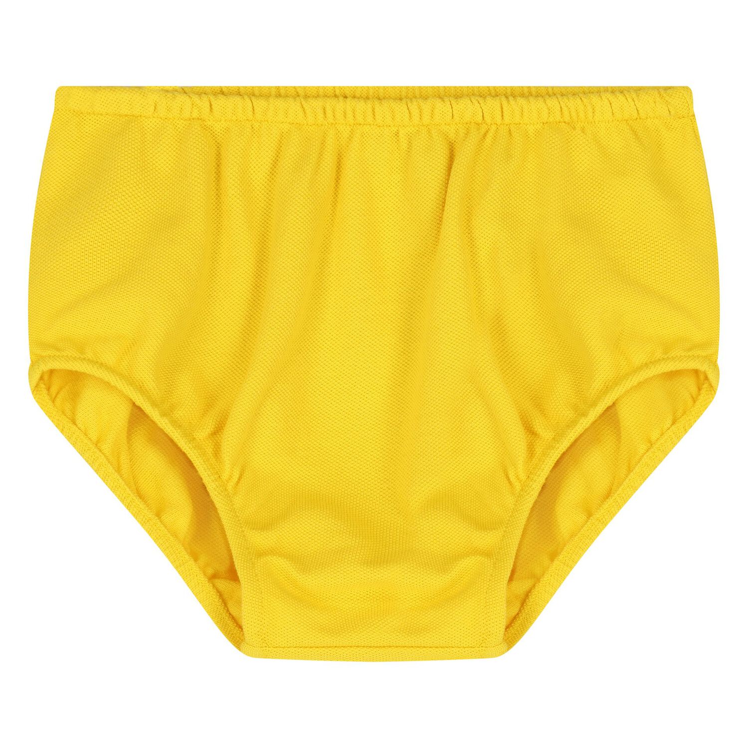 Baby Girls Yellow Logo Dress Set, 1, hi-res