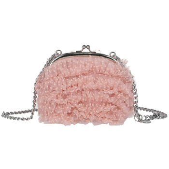Girls Pink Tulle Shoulder Bag