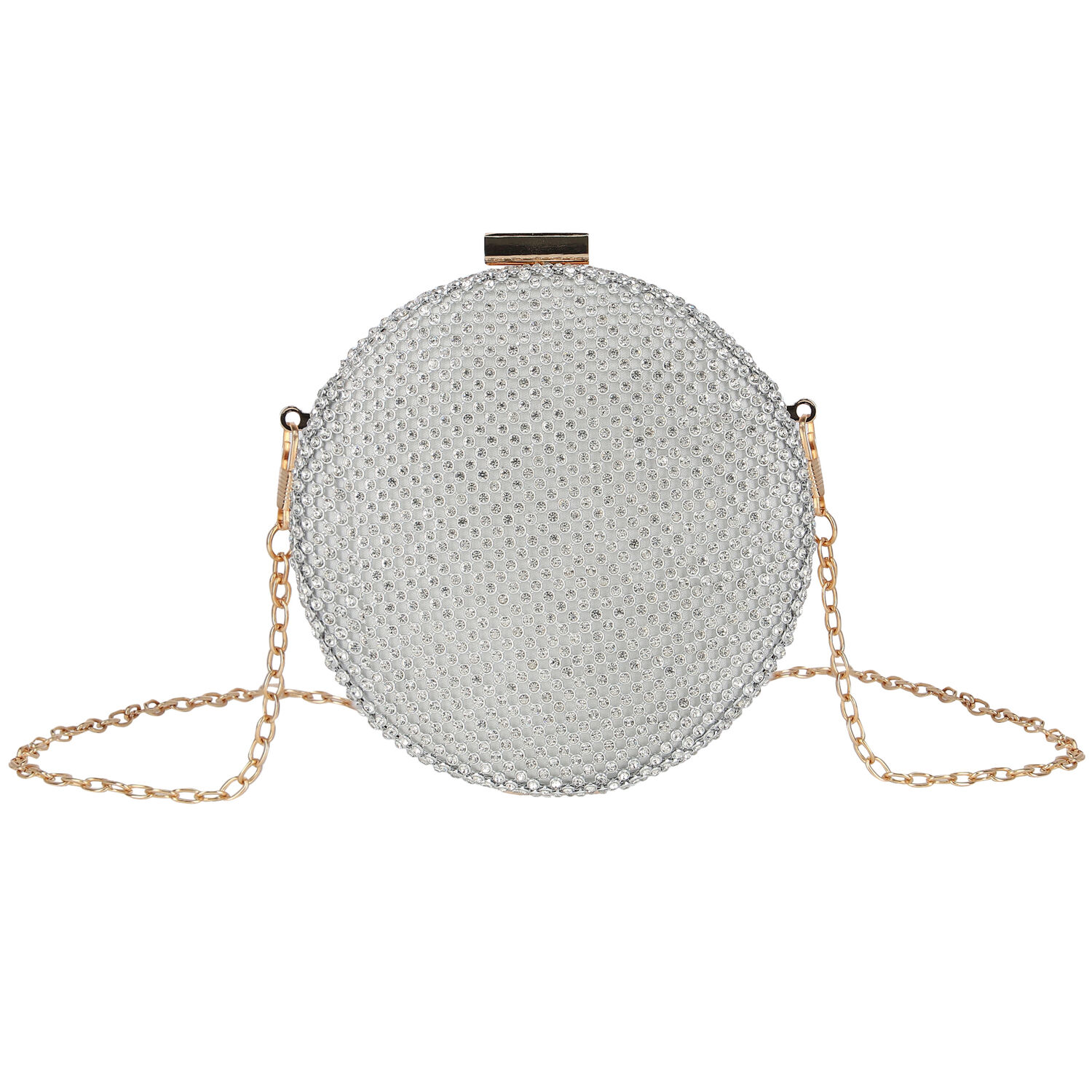 Girls Silver & Gold Embellished Bag, 2, hi-res image number null