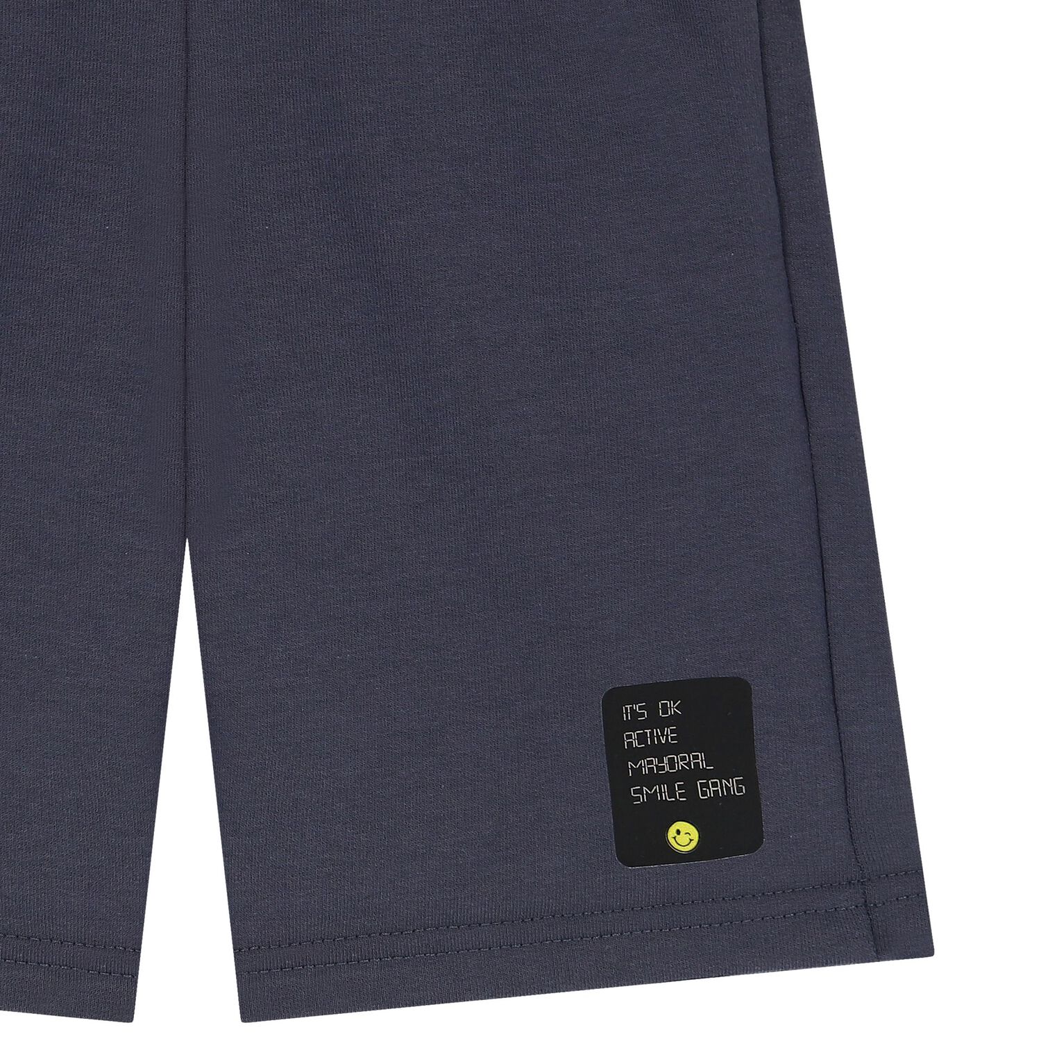 Boys Navy Blue Logo Shorts, 2, hi-res image number null