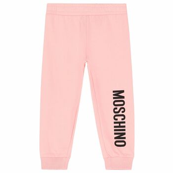 Pink Logo Joggers