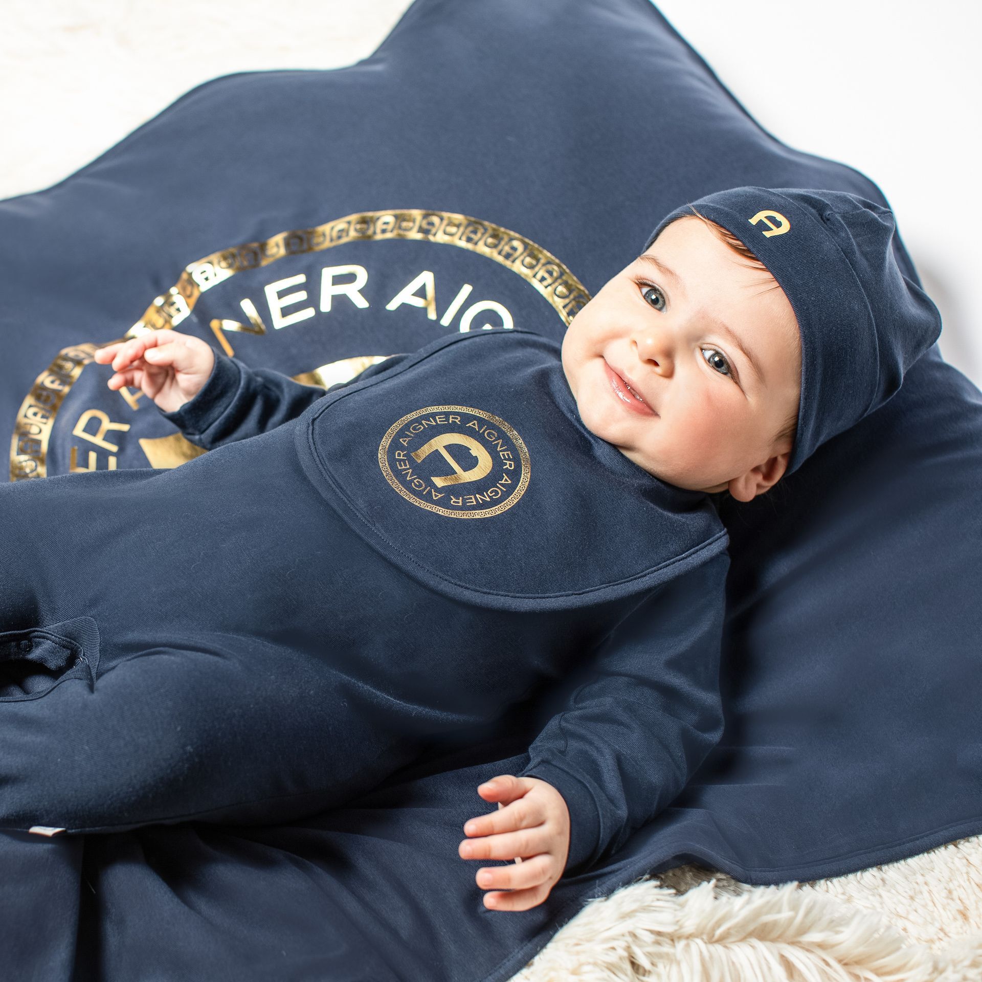 Navy blue baby boy hat clearance