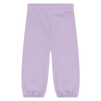 Younger Girls Purple Heart Joggers