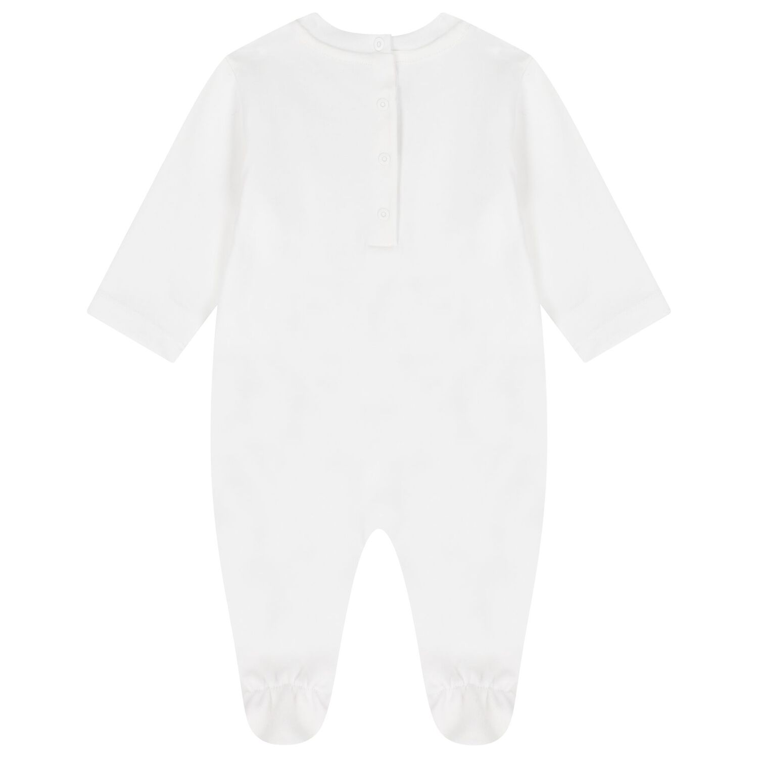White Logo Babygrow Gift Set, 1, hi-res
